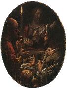 Joachim Wtewael Supper at Emmaus USA oil painting artist